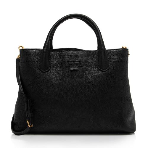 Tory Burch Leather McGraw Triple Compartment Tote