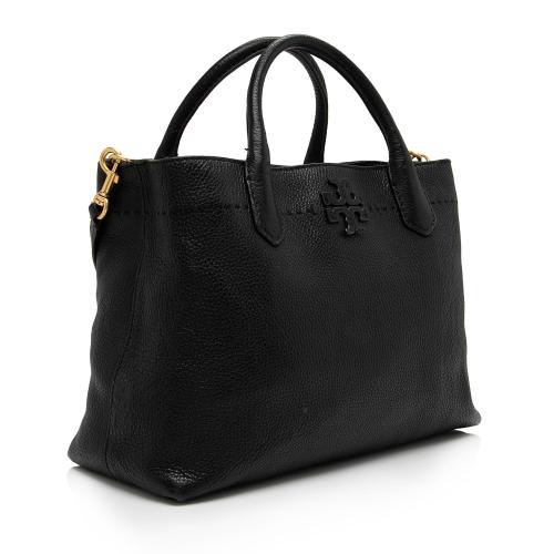 Tory Burch Leather McGraw Triple Compartment Tote