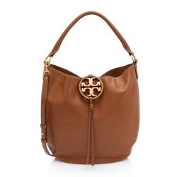 Tory Burch Leather Miller Slouchy Hobo