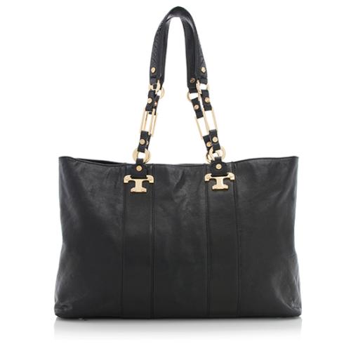 Tory Burch Leather Nico East/West Tote