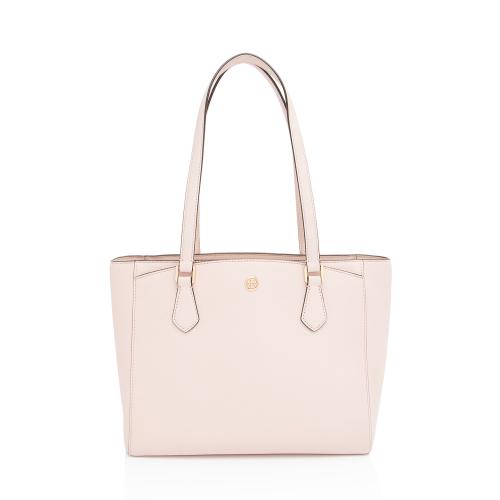 Tory Burch Leather Robinson Small Tote