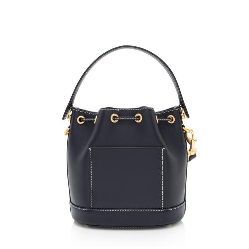 Tory burch discount leather bucket bag