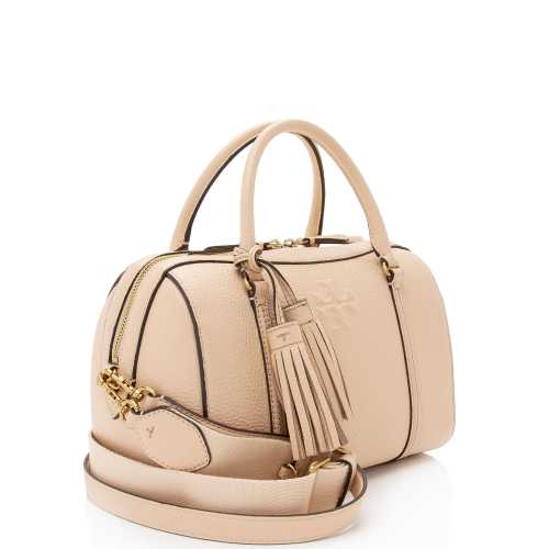 Tory Burch Leather Thea Tassel Satchel