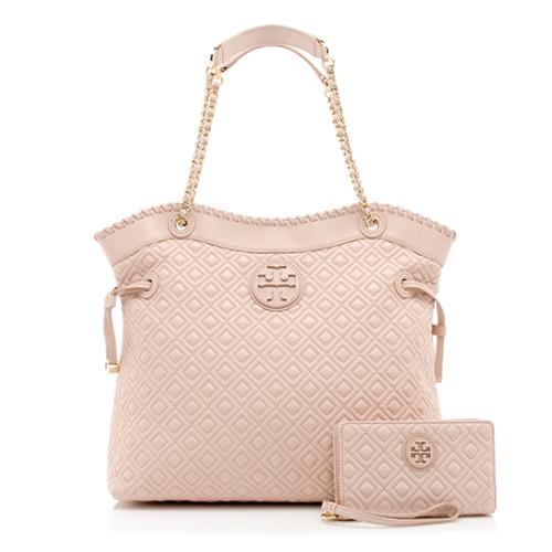 Tory Burch Marion Slouchy Tote & Smartphone Wristlet