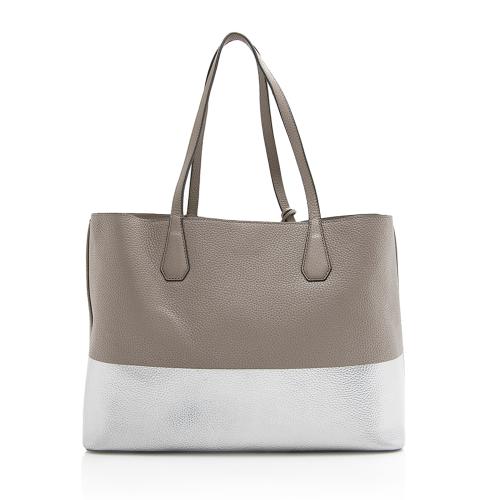 Tory Burch Metallic Leather Perry Tote - FINAL SALE
