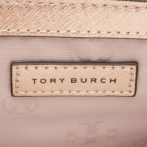 Tory Burch Metallic Saffiano Leather Robinson Shoulder Bag