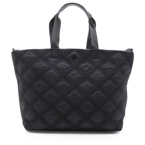 Tory Burch Nylon Quilted Tote
