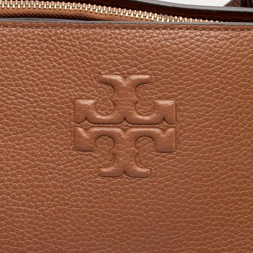 Tory Burch Pebbled Leather Thea Tassel Large Tote