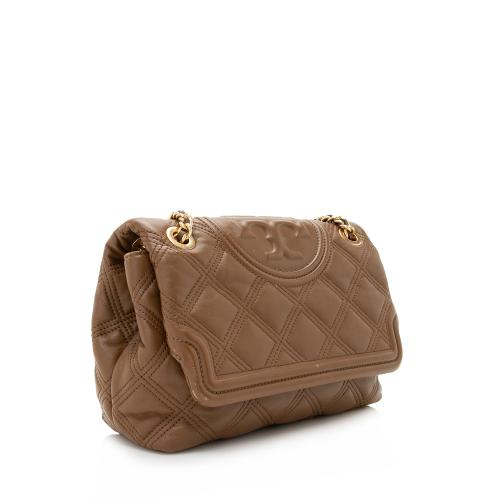 Tory Burch Quilted Leather Fleming Soft Convertible Shoulder Bag