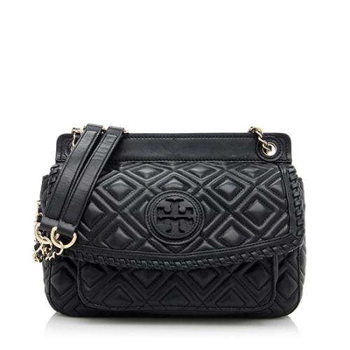 Tory Burch Quilted Leather Marion Small Shoulder Bag - FINAL SALE