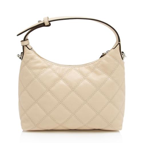 Tory Burch Quilted Leather Willa Mini Hobo