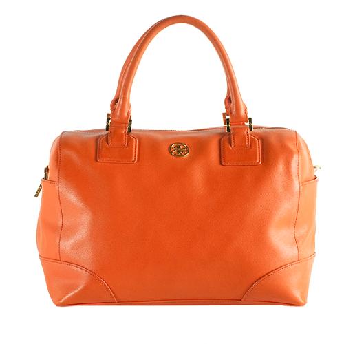 Tory Burch Robinson Saffiano Satchel Handbag