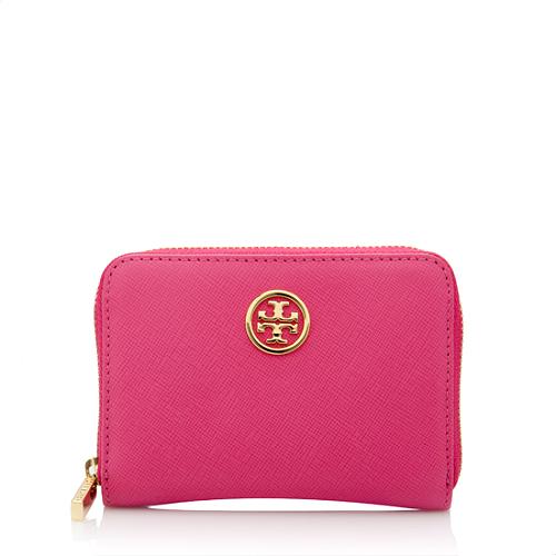 Tory Burch Robinson Zip Coin Case | [Brand: id=252, name=Tory Burch]  Small_Leather_Goods | Bag Borrow or Steal