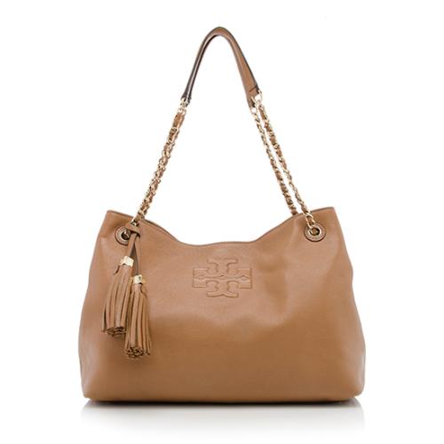 Tory Burch Leather Thea Chain Slouchy Shoulder Bag | [Brand: id=252, name=Tory  Burch] Handbags | Bag Borrow or Steal