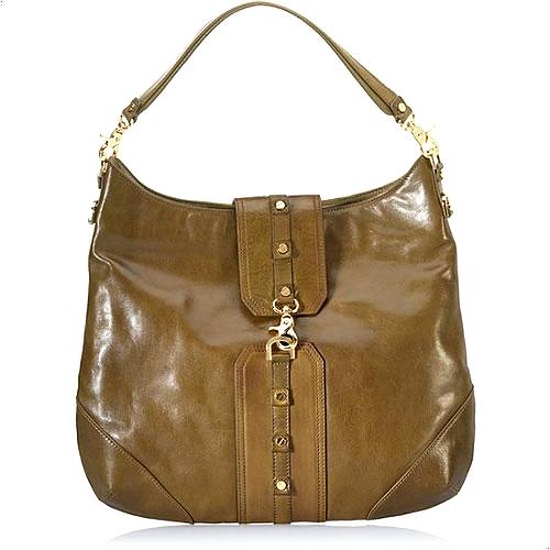 Tory Burch Utility Leather Hobo Handbag