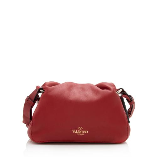 Valentino Calfskin Bloomy Mini Shoulder Bag
