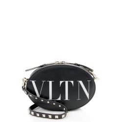 Valentino Calfskin VLTN Mini Crossbody Bag