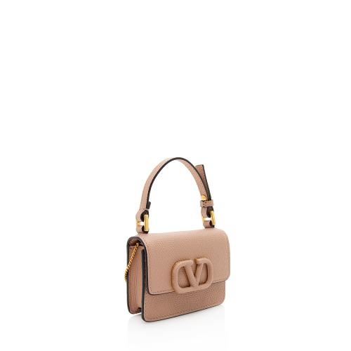 Valentino Grainy Calfskin VSLING Chain Mini Bag