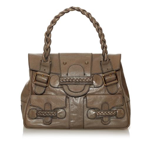 Valentino Histoire Leather Handbag