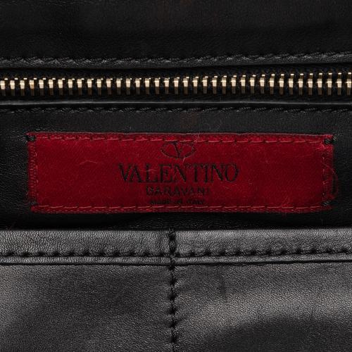 Valentino Leather Rockstud Medium Tote