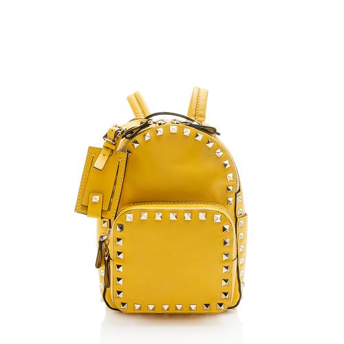 Valentino Leather Rockstud Mini Backpack