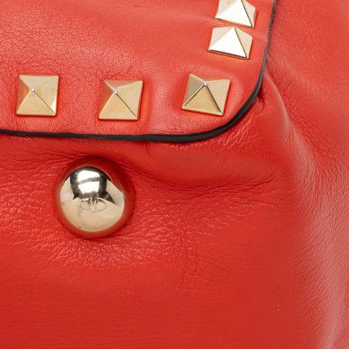 Valentino Leather Rockstud Mini Tote