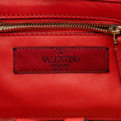 Valentino Leather Rockstud Mini Tote