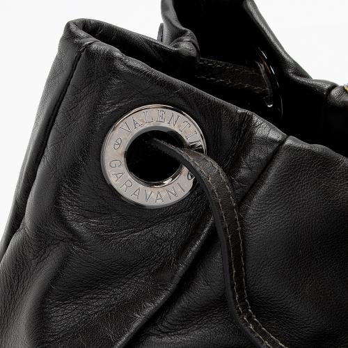 Valentino Leather Sequin Chain Glam Convertible Tote - FINAL SALE