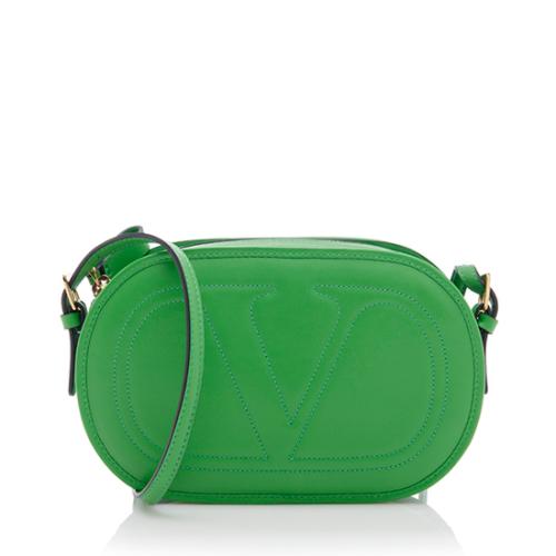 Valentino Leather V Logo Crossbody Bag - FINAL SALE