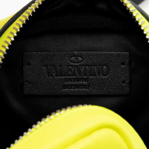 Valentino Leather V-Ring Crossbody