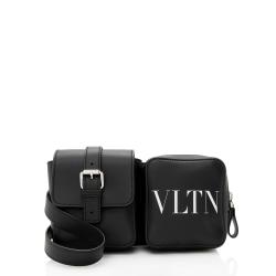 Valentino Leather VLTN Compartment Crossbody