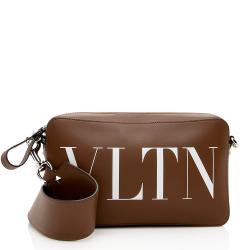 Valentino Leather VLTN Crossbody Bag