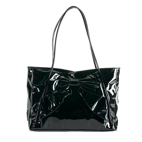 Valentino Patent Leather Betty Bow Tote