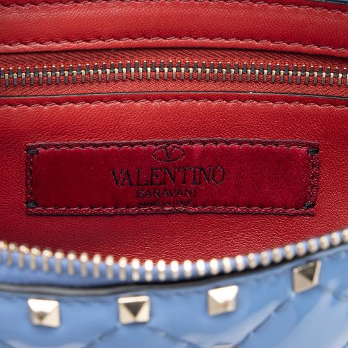 Valentino Patent Leather Rockstud Spike Belt Bag - FINAL SALE