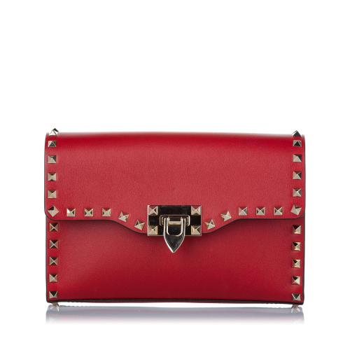 Valentino Rockstud Leather Crossbody Bag