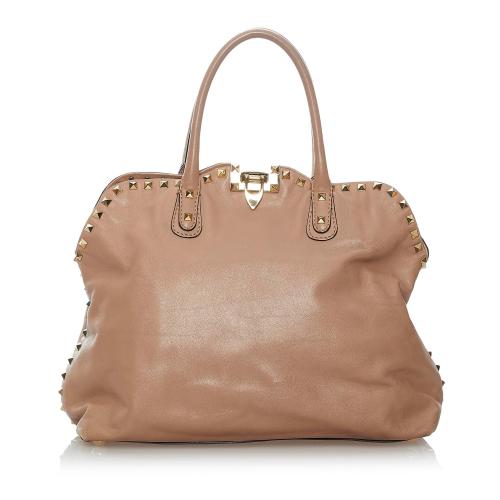 Valentino Rockstud Leather Handbag