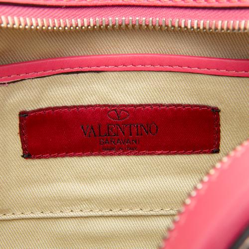 Valentino Smooth Leather Rockstud Camera Bag