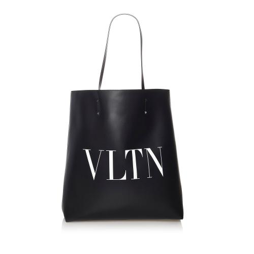 Valentino VLTN Leather Tote