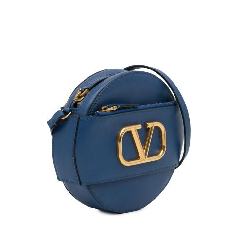 Valentino VLogo Round Crossbody Bag