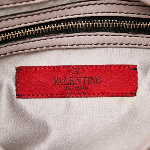 Valentino VRing Leather Shoulder Bag