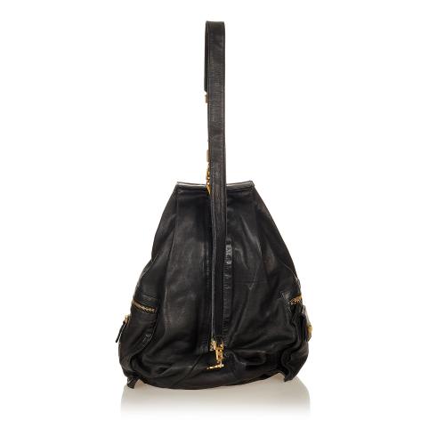 Versace Medusa Leather Sling Bag