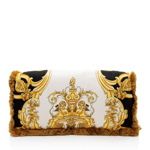 Versace Silk Baroque Pillow Shoulder Bag