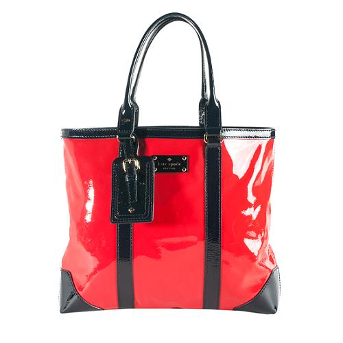 kate spade Barclay Street Patent Leather Dama Tote