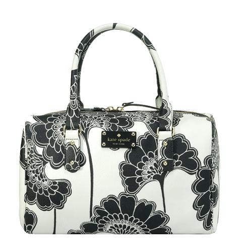 kate spade Floral-Print 'Melinda' Satchel Handbag | [Brand: id=4, name=kate  spade] Handbags | Bag Borrow or Steal