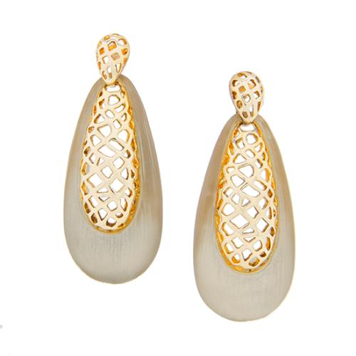 Alexis Bittar Caged Lucite Earrings