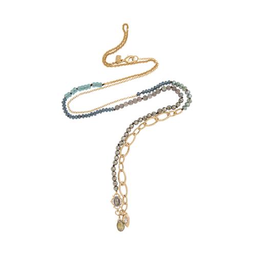 Alexis Bittar Elements Multi-bead Charm Necklace