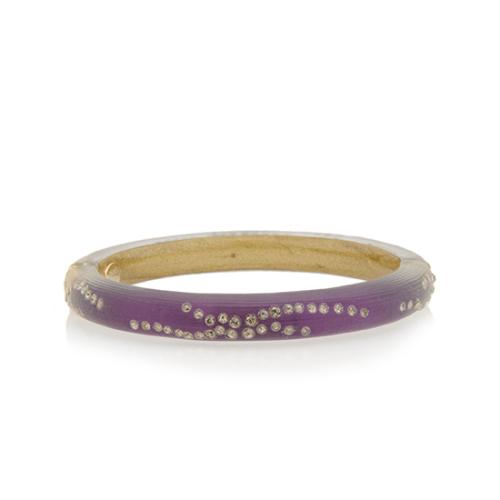 Alexis Bittar Lucite Crystal Dust Small Bangle