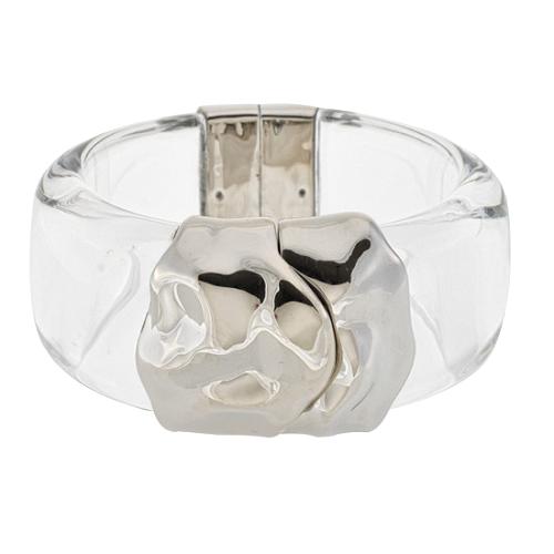 Alexis Bittar Modernist Transparent Bracelet