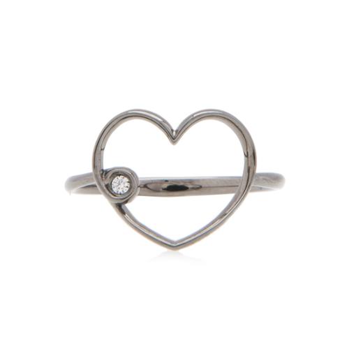 Aurelie Bidermann Heart Ring- Size 6 - FINAL SALE