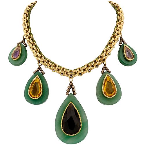 Carolee Lux Think Green Necklace